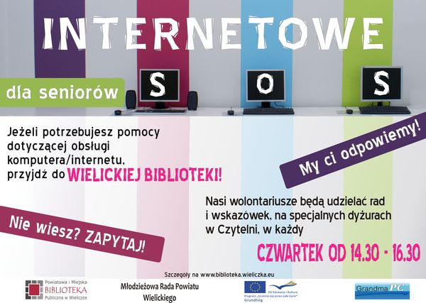 Internetowe SOS dla seniorów - ostatni dyżur!