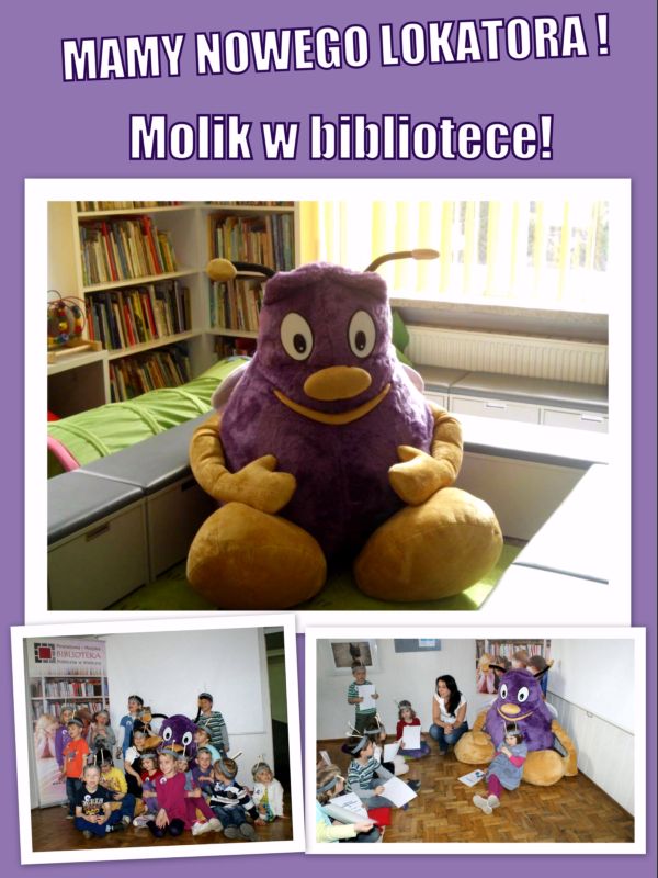 Molik – nowy lokator biblioteki