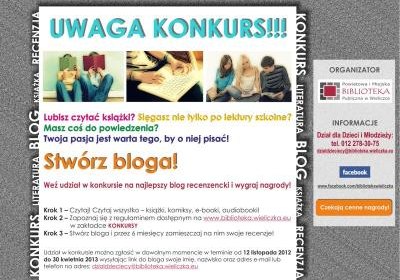 Mamy zwycięzców - konkurs na najlepszy blog recenzencki dla młodzieży rozstrzygnięty!