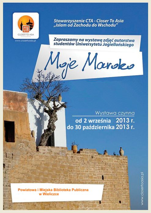 „Moje Maroko” wystawa fotograficzna