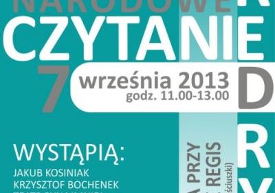 Narodowe Czytanie Fredry
