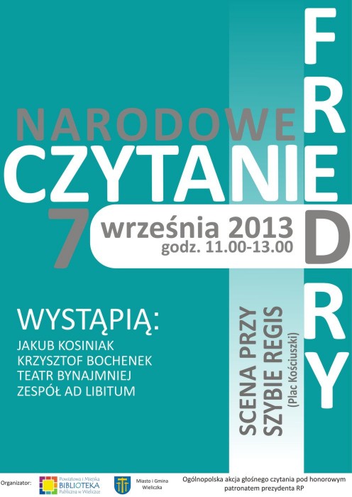 Narodowe Czytanie Fredry