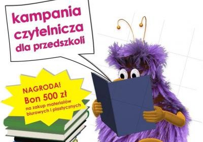 „Czytam z Molikiem” – konkurs na najbardziej rozczytane przedszkole w Gminie Wieliczka