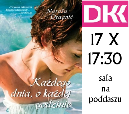 Dyskusja literacka – już 17 października