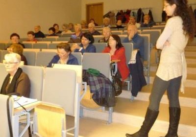 Happening i performance w Poniedziałkowym Klubie Seniora