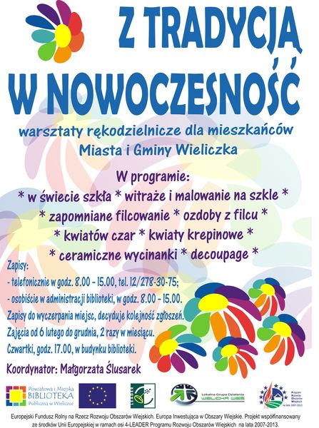 W bibliotece z tradycją w nowoczesność