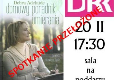 Zmiana terminu spotkania DKK z 20 lutego.