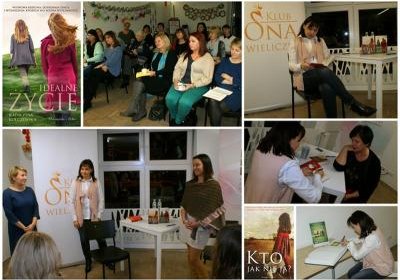 Katarzyna Kołczewska spotkała się z czytelnikami wielickiej biblioteki