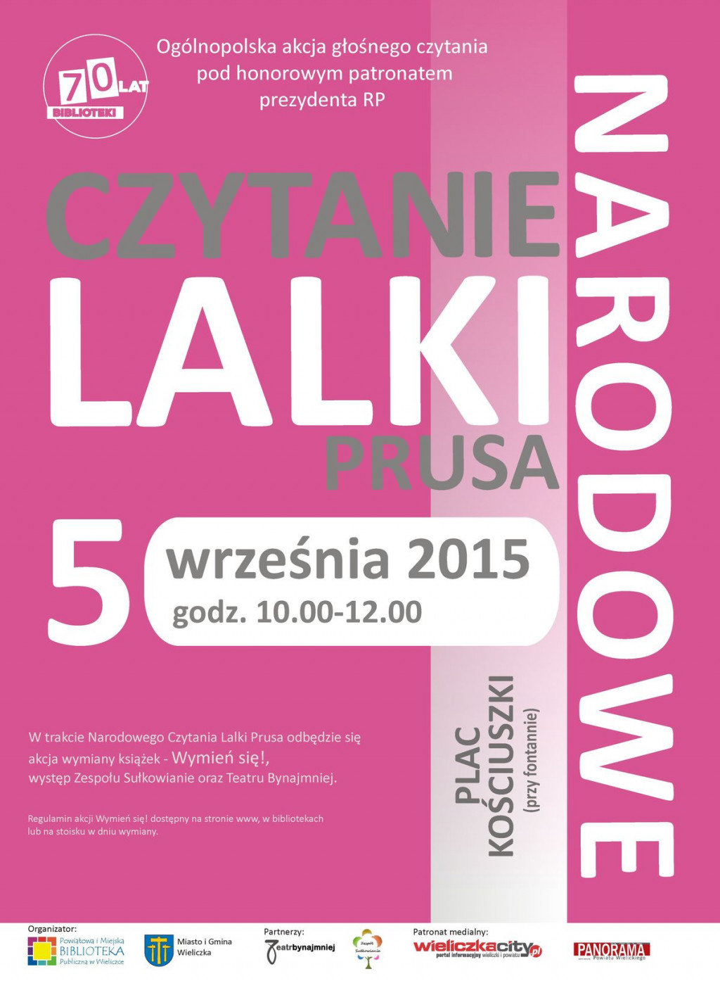 Wieliczka czyta „Lalkę”