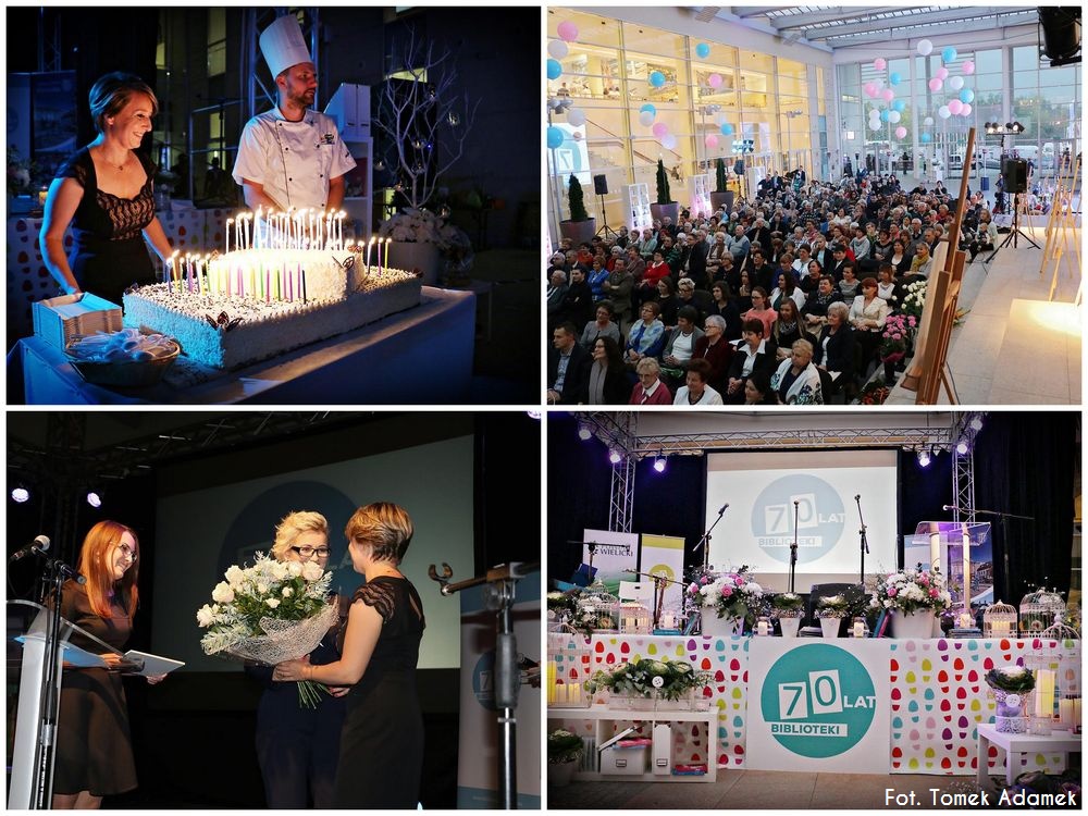 Jubileuszowe obchody 70-lecia wielickiej biblioteki i uroczysta gala!