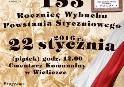 153 rocznica Powstania Styczniowego w Wieliczce (1863-2016)