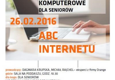 ABC Internetu - warsztaty dla seniorów
