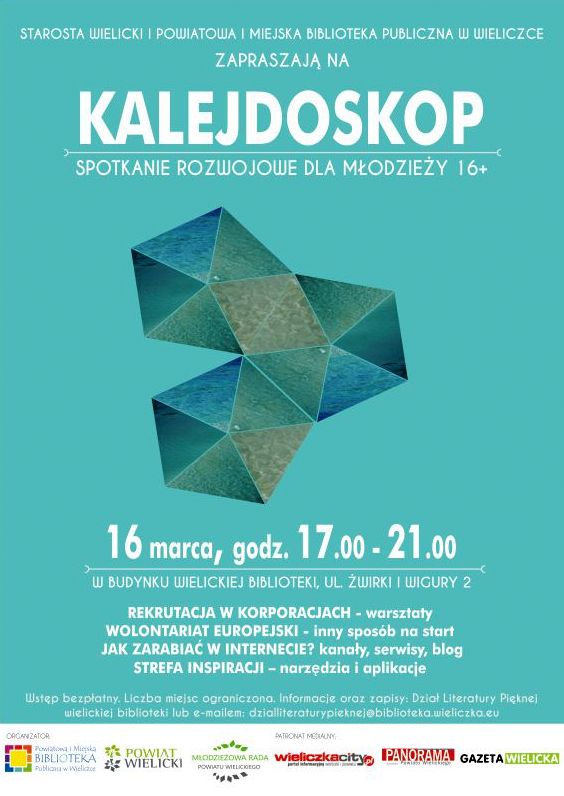 KALEJDOSKOP - spotkanie rozwojowe dla młodzieży