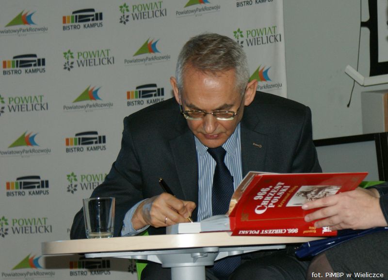 O Chrzcie Polski podczas spotkania autorskiego