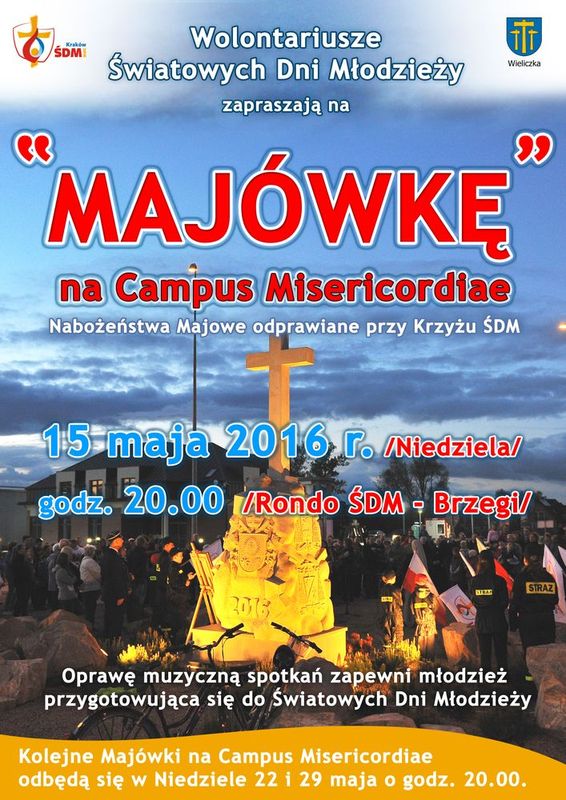 Nabożeństwo Majowe na Campus Misericordiae