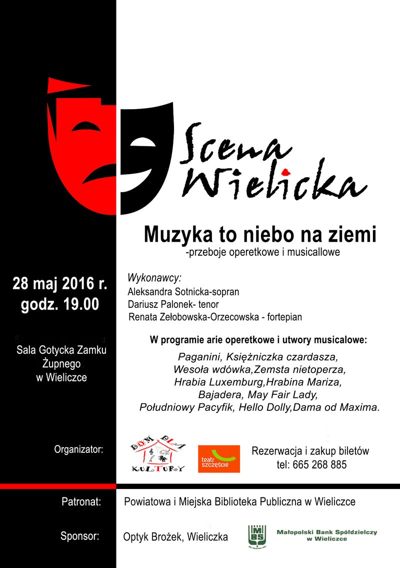 Muzyka to niebo na ziemi - przeboje operetkowe i musicalowe