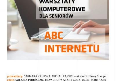 ABC Internetu - warsztaty dla seniorów