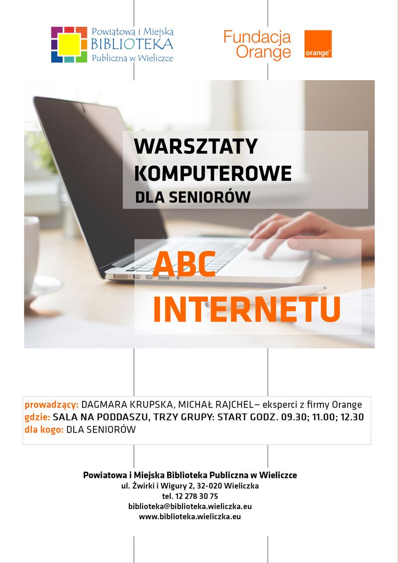 ABC Internetu - warsztaty dla seniorów