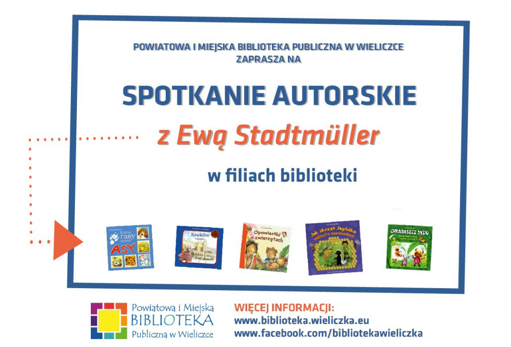 Ewa Stadtmuller w filiach bibliotecznych na terenie gminy