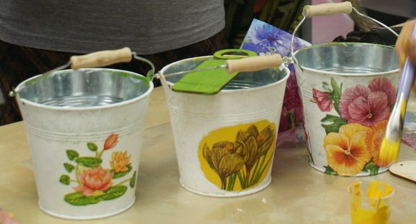 Klub Aktywnego Seniora Technika decoupage