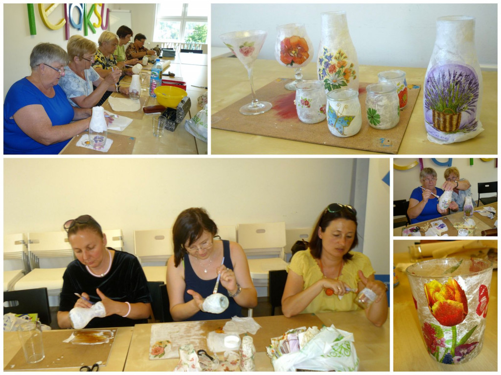 Decoupage w Klubie Aktywnego Seniora