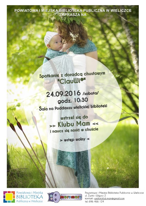 „Wstrzel się” do Klubu Mam i naucz się nosić w chuście