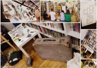 Tropiciele tajemnic odwiedzili bibliotekę
