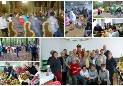 Seniorzy z Wieliczki w Wiosce u Źródła