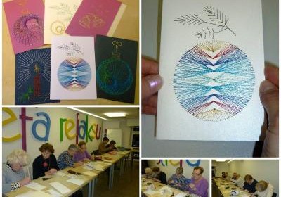 Rękodzieło matematycznie w Klubie Aktywnego Seniora
