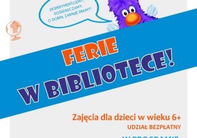 Eksperymentujemy, doświadczamy i o dobrą zabawę dbamy. Ferie 2017