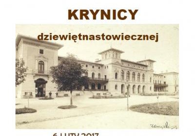 O dziewiętnastowiecznej Krynicy w Poniedziałkowym Klubie Seniora