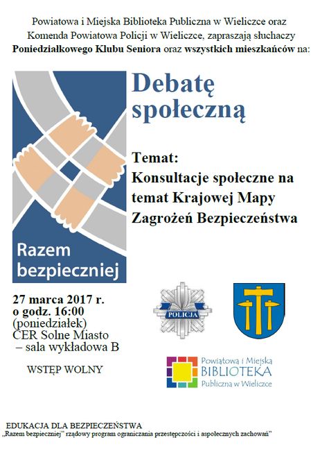 Debata społeczna o bezpieczeństwie mieszkańców