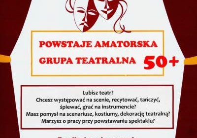 Powstaje amatorska grupa teatralna dla seniorów