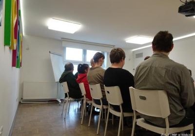 Spotkanie z podopiecznymi Fundacji Wspierania Rozwoju Społecznego „Leonardo”