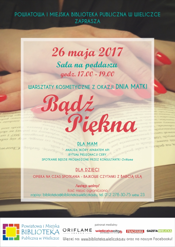Warsztaty kosmetyczne „Bądź Piękna”