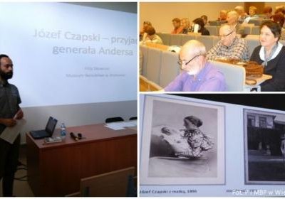 O Józefie Czapskim w Klubie Aktywnego Seniora