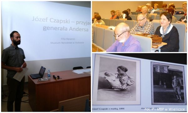 O Józefie Czapskim w Klubie Aktywnego Seniora