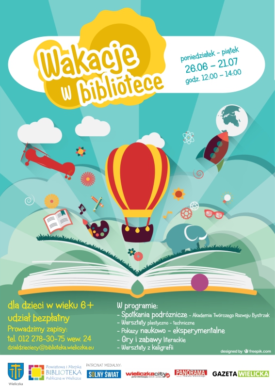 Wakacje dla dzieci w bibliotece