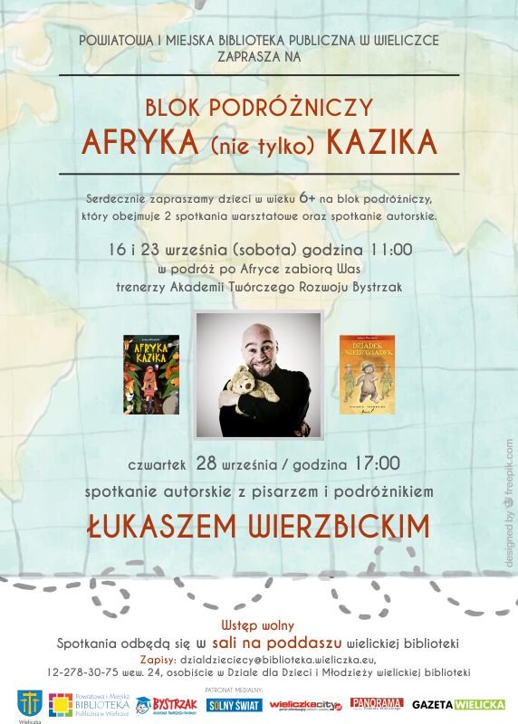 Odwołanie spotkania autorskiego z Łukaszem Wierzbickim