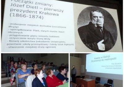 O Krakowie galicyjskim w Klubie Aktywnego Seniora