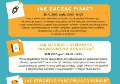 Zapisani – warsztaty pisania dla młodzieży
