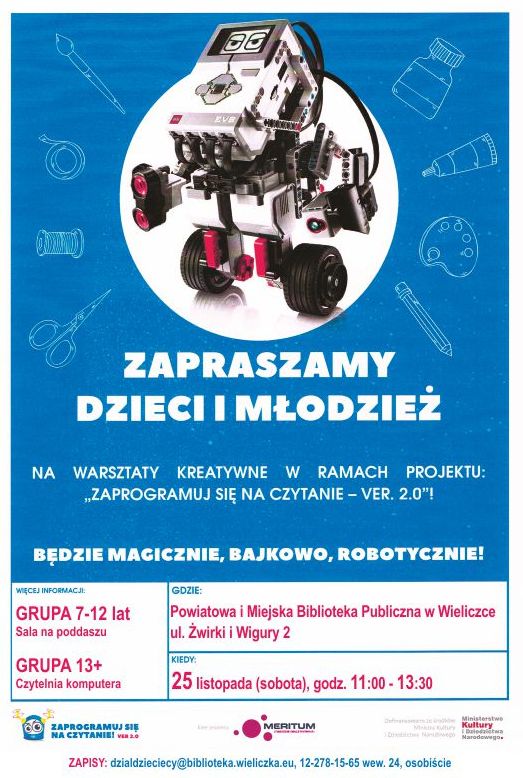 Zaprogramuj się na czytanie - ostatnie wolne miejsca 12+ ! !