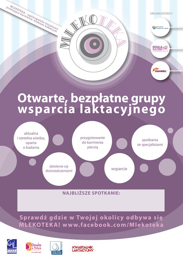 Mlekoteka – spotkania dla MAM i nie tylko