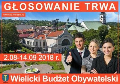 GŁOSOWANIE DO BUDŻETU OBYWATELSKIEGO TRWA