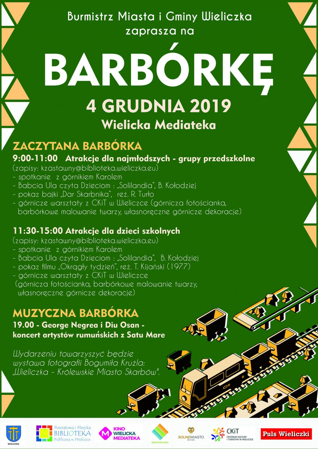 Barbórka w Wielickiej Mediatece, 4 grudnia 2019 r.