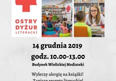 Ostry Dyżur Literacki w bibliotece