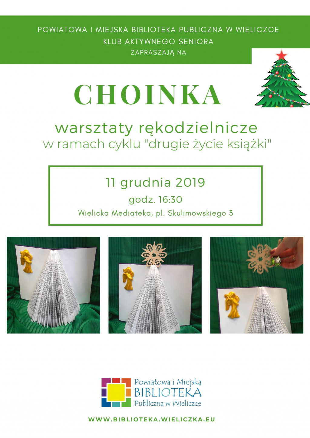 Choinka - drugie życie książki