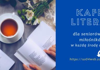 Kafejka literacka - spotkania on line dla miłośników kultury.