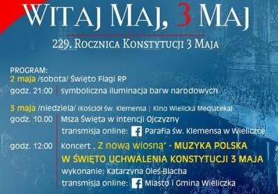 229. Rocznica Konstytucji 3 Maja w Wieliczce