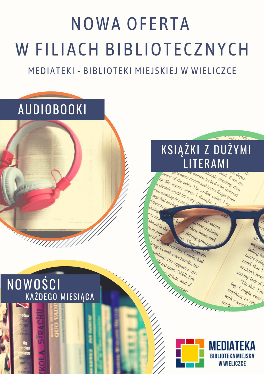 Nowa oferta w filiach bibliotecznych